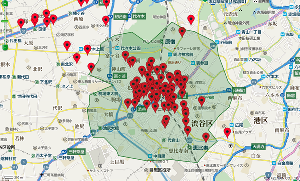 tips_到達圏の地図上での可視化